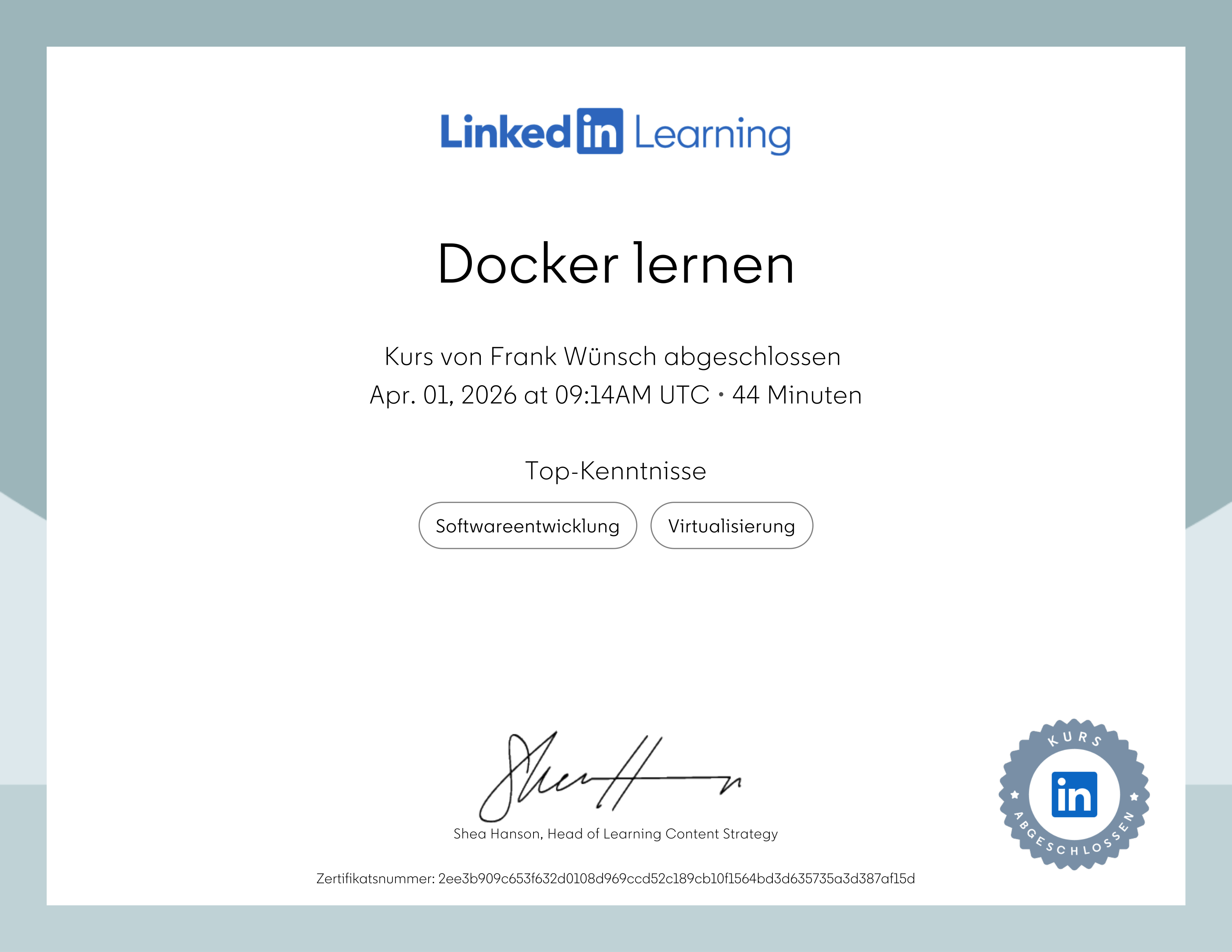 Virtualisierung mit Docker [2026]