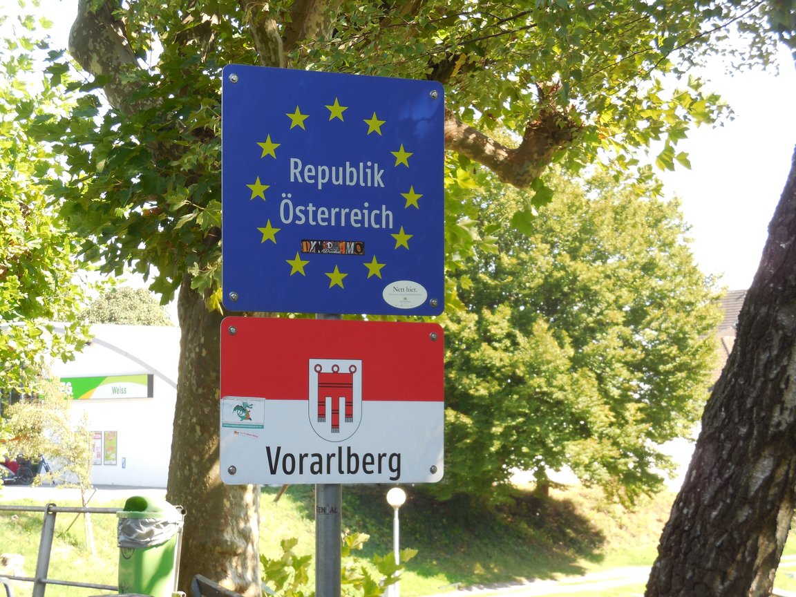Grenze nach Österreich