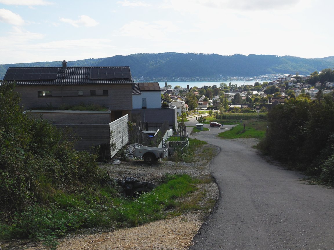 Ausblick von Stockach auf den See