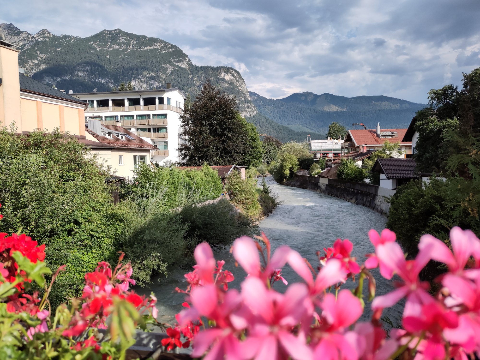 Auf dem Weg in die Stadt