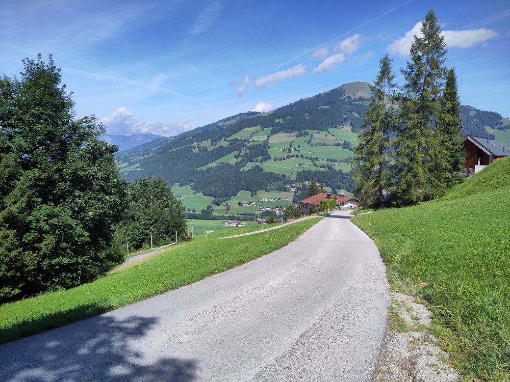 Blick auf die Hohe Salve